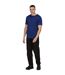 Mens Reflective Moisture Wicking T-shirt New Royal Regatta Professional-1