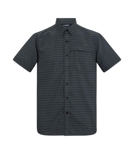 Chemise Manches Courtes Motif/style Triangle Mindano Homme Gris Foncé Imprimé Regatta