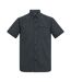 Chemise Manches Courtes Motif/style Triangle Mindano Homme Gris Foncé Imprimé Regatta-2