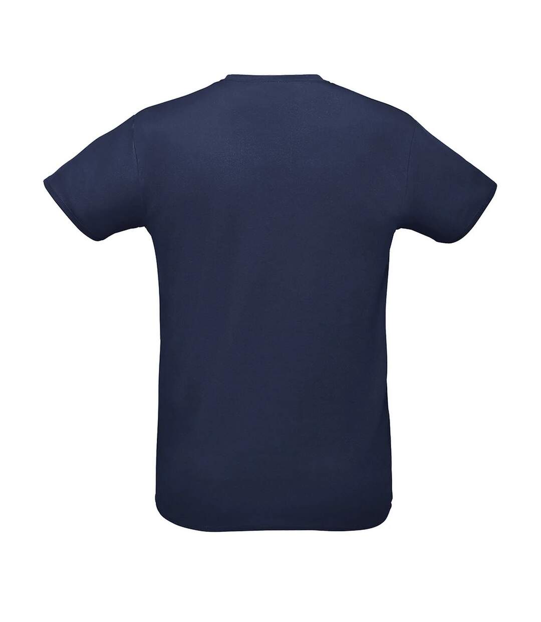 T-shirt Sprint Adulte Bleu Marine Français SOLS-2