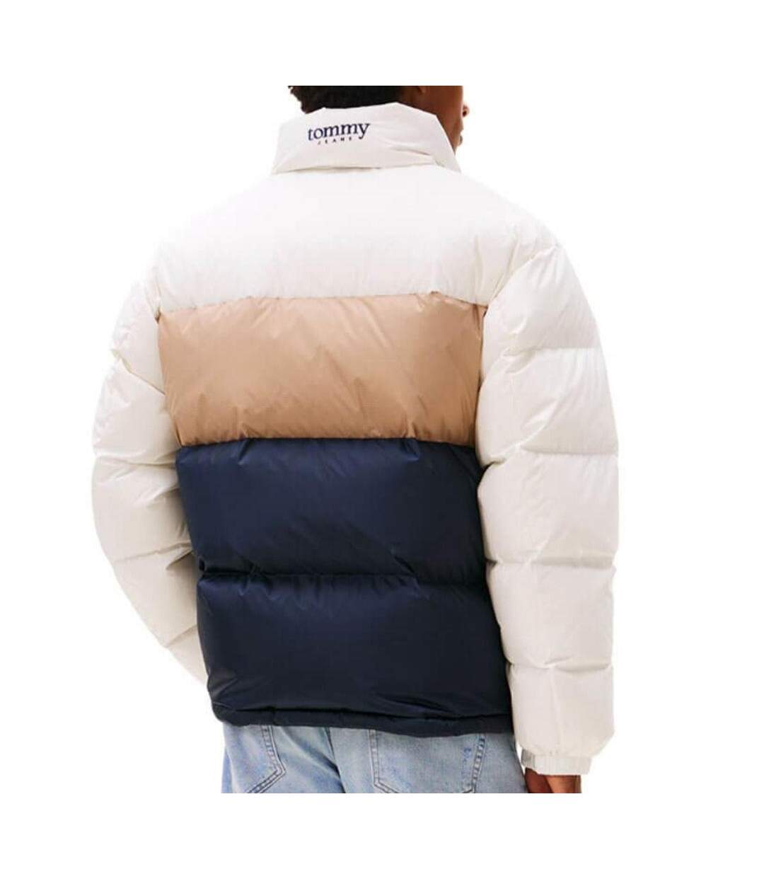 Doudoune blanc/beige/marine homme tommy hilfiger alaska-2