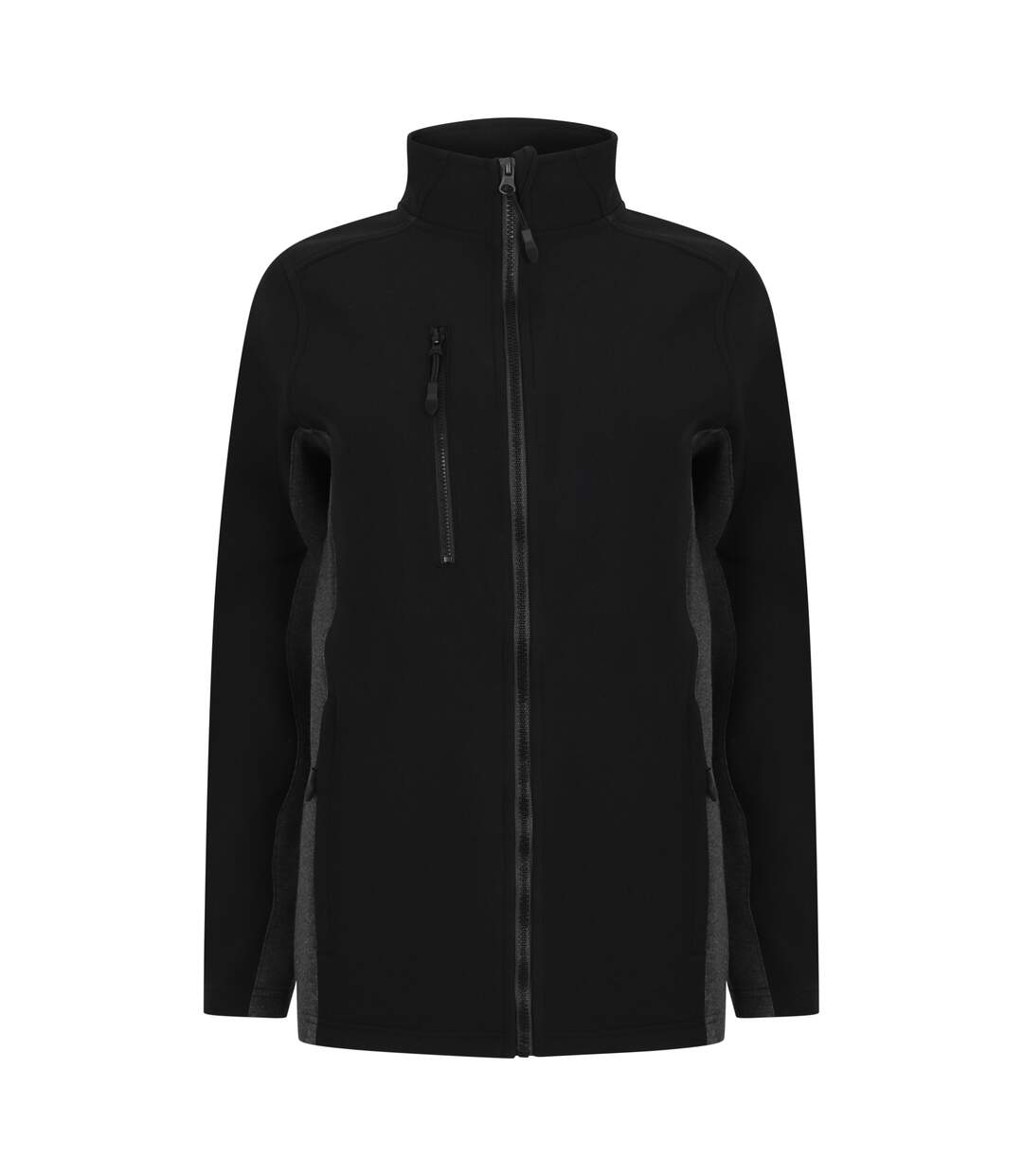 Veste Softshell Adulte Noir Charbon Henbury-1