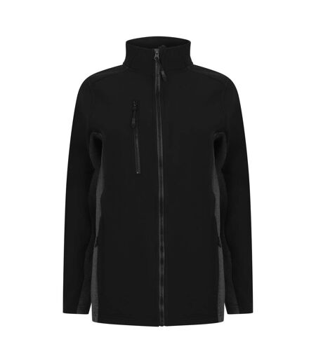 Veste Softshell Adulte Noir Charbon Henbury
