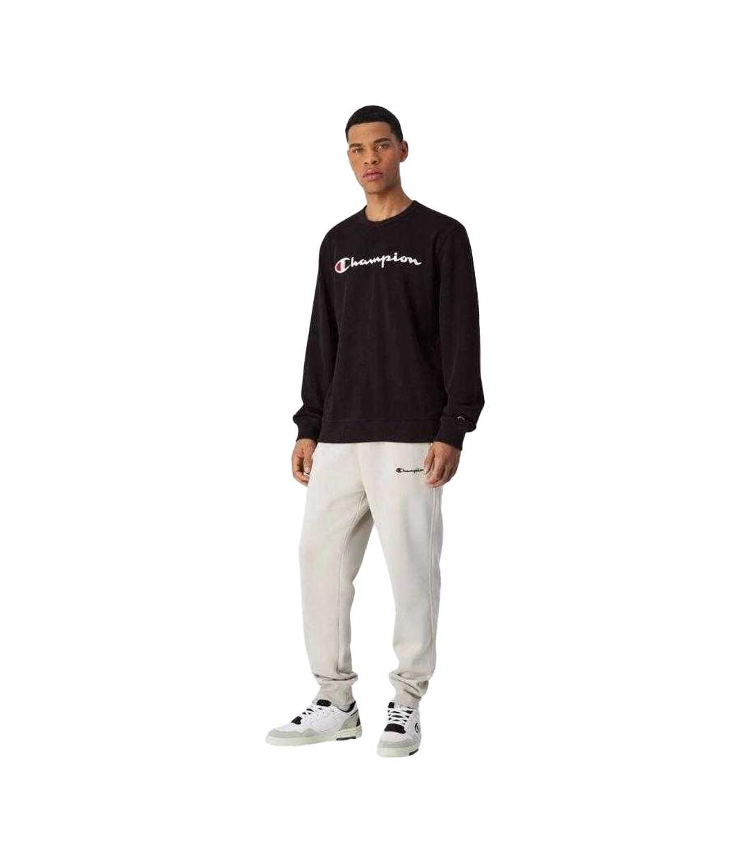 Sweat Homme Noir Champion-4