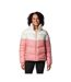 Doudoune Matelassée Puffect Femme Rose Blanc Columbia-2
