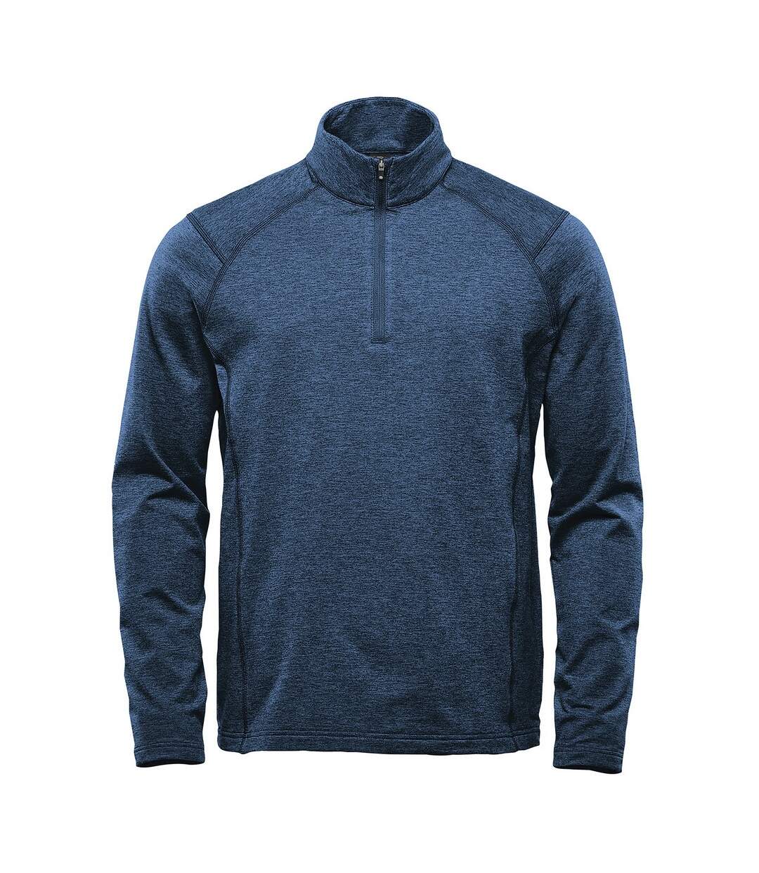 Mens Treeline Quarter Zip Fleece Top Dark Navy Heather Stormtech-1