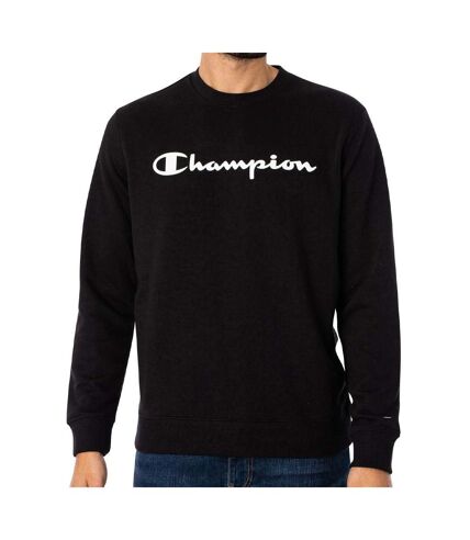 Sweat Noir Homme Champion Crew neck - M