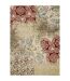 Tapis salon et chambre tissé motif floral GALACTA