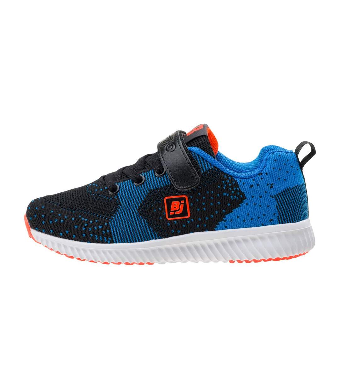 Baskets vetas enfant noir / bleu marine / orange Bejo-2