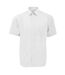 Chemise à manches courtes en popeline  collection pour homme blanc Russell-1