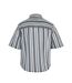 Mens Patterned Short-sleeved Shirt Black White Firetrap-2