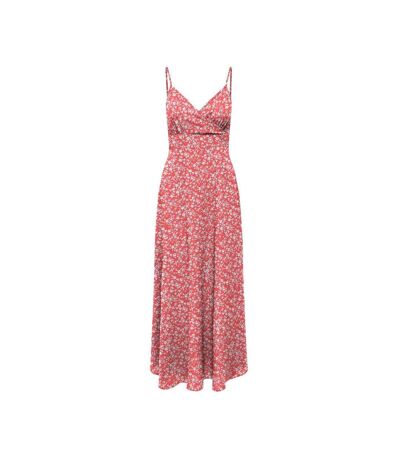 Robe Longue Rose Femme ONLY Life Vis Ada - L