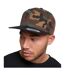 Casquette camouflage snapback classique adulte vert / camouflage Flexfit