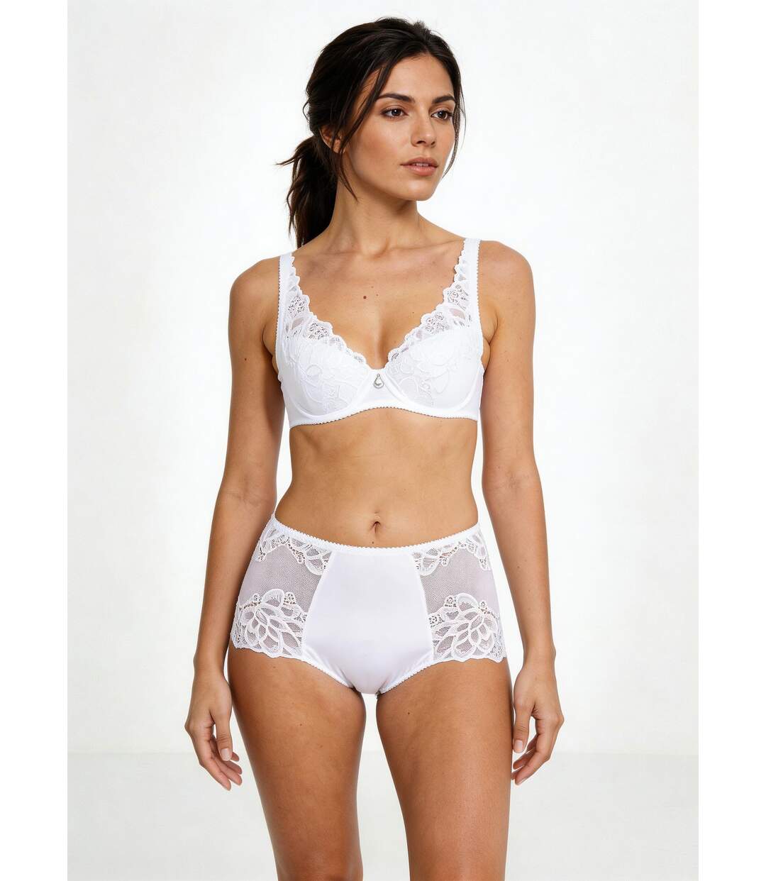Soutien-gorge avec armatures dentelle et microfibre-3