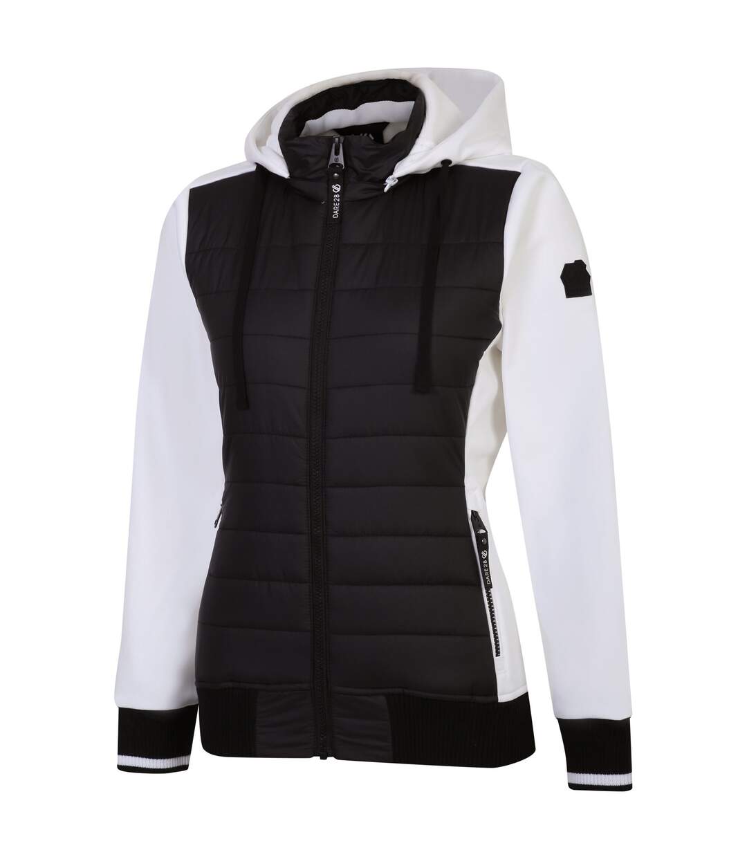 Veste fend femme noir / blanc Dare 2B-3