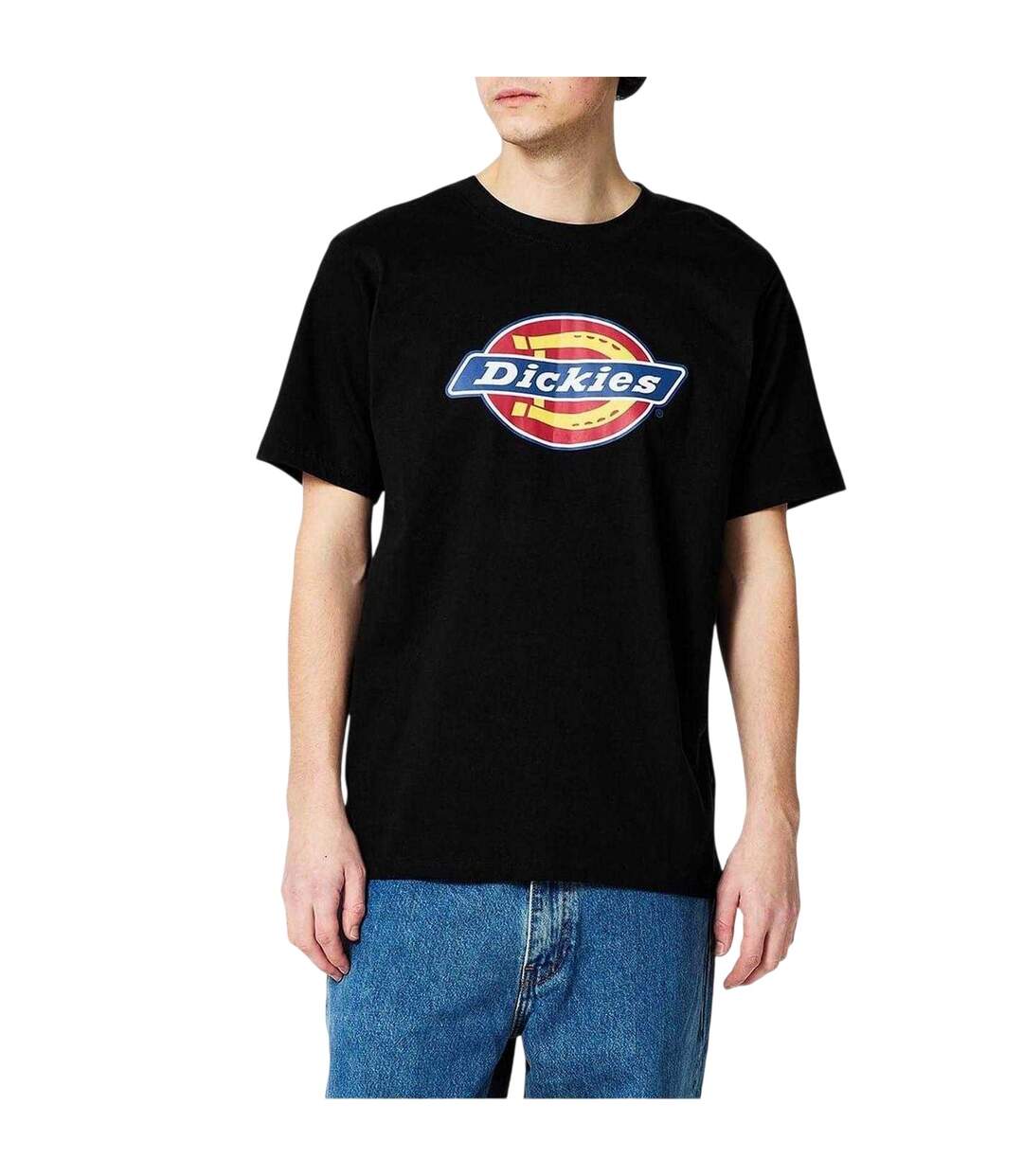 T-shirt Motif/style Icône Homme Noir Dickies-3