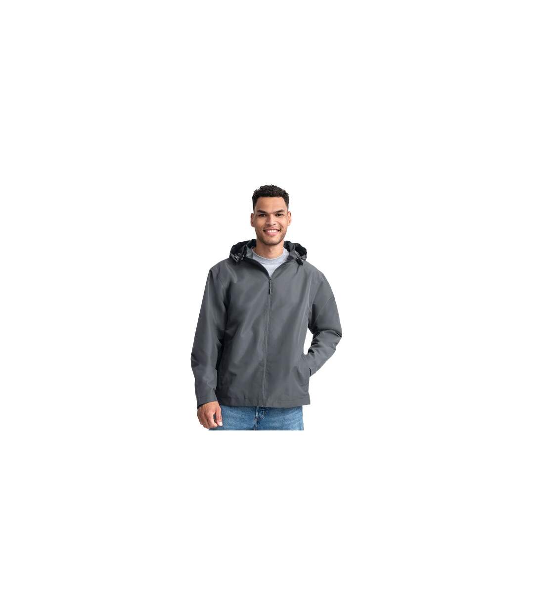 Veste Extérieure Tous Les Temps Essential Homme Gris Russell-1