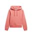 Sweat rose femme superdry essential-2