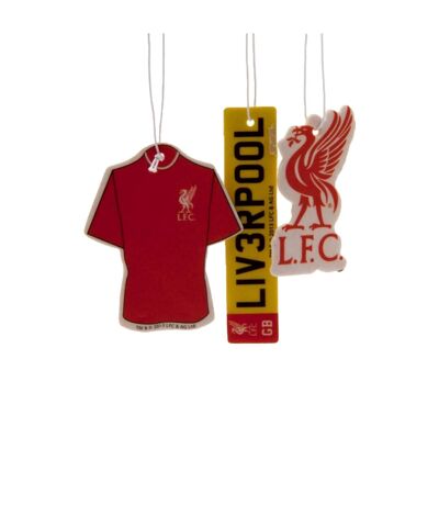 Liverpool FC - Désodorisant (Rouge / Jaune / Blanc) (10 cm x 2,5 cm) - UTSG20044