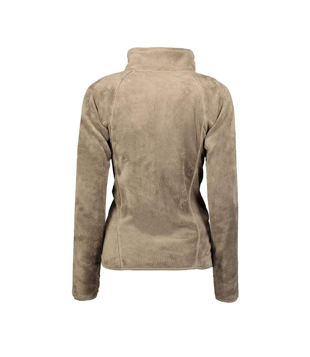 Veste polaire marron femme geographical norway upaline - l-2