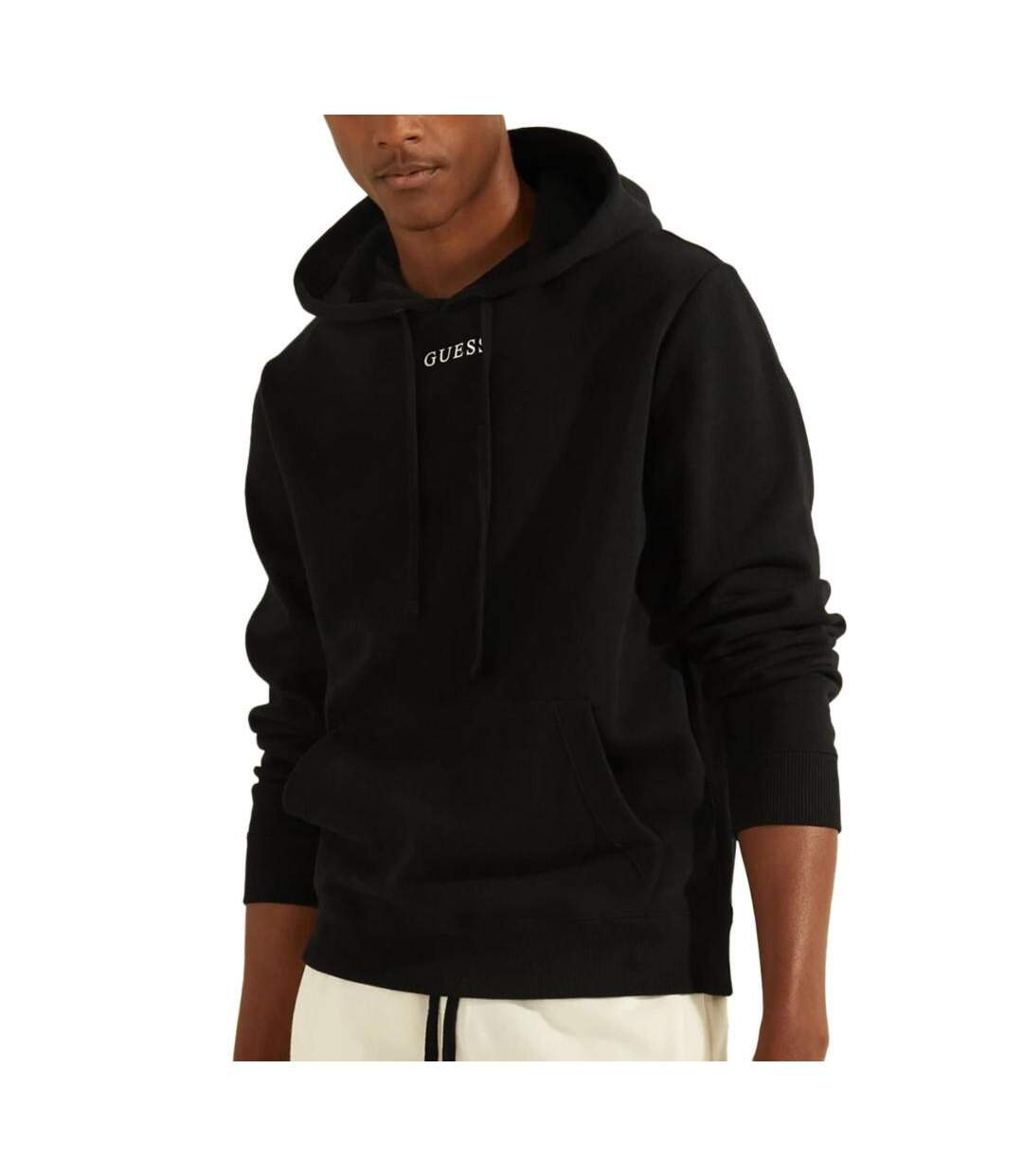 Sweat à capuche Noir Homme Guess Essential - XL-1