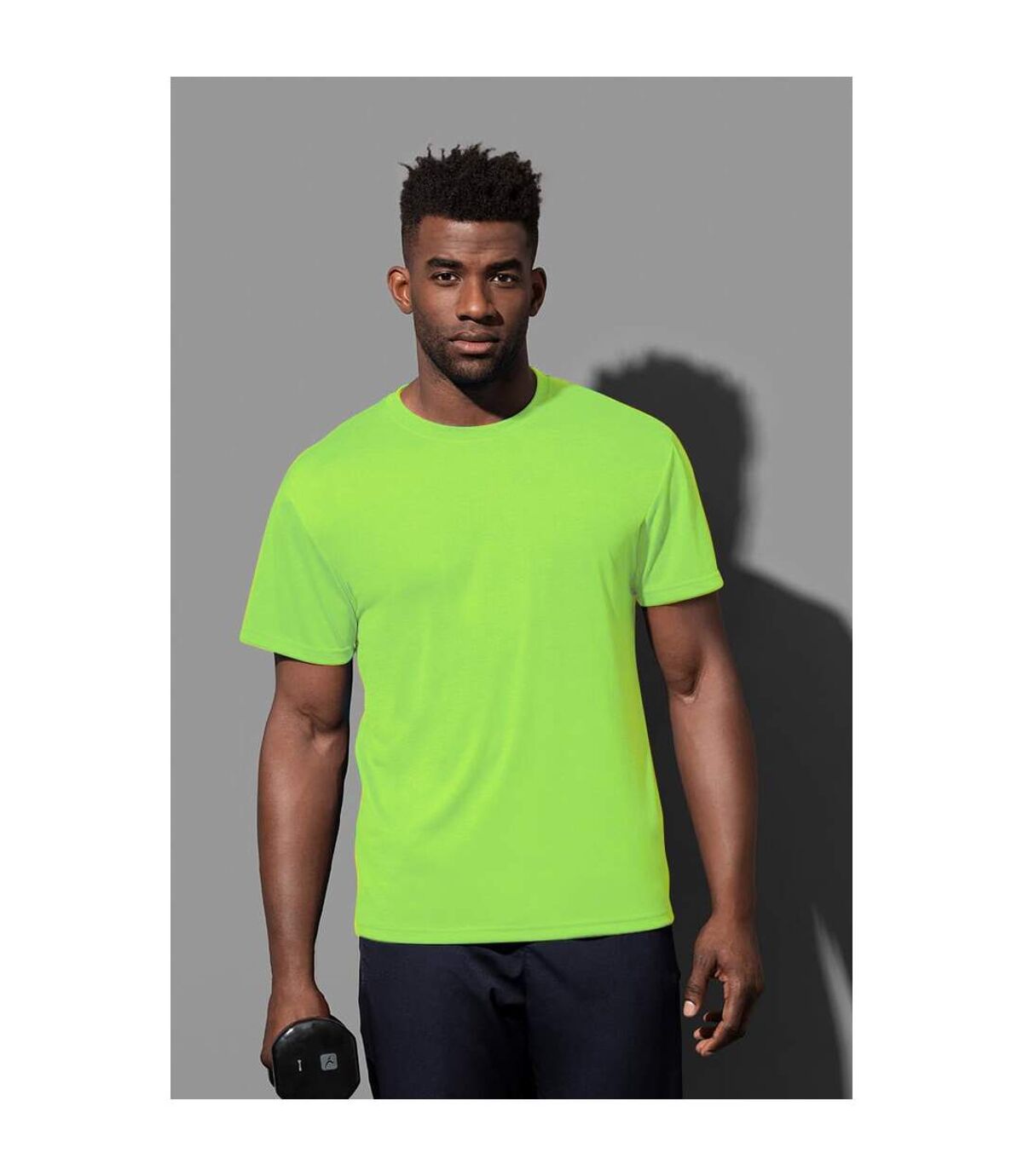 Stedman Mens Active Cotton Touch Tee (Kiwi Green)