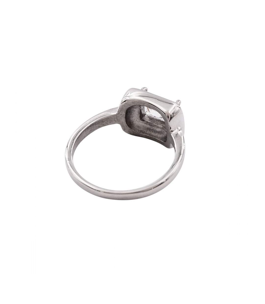 Bague pour Femme Acier Ornée Zirconium-3