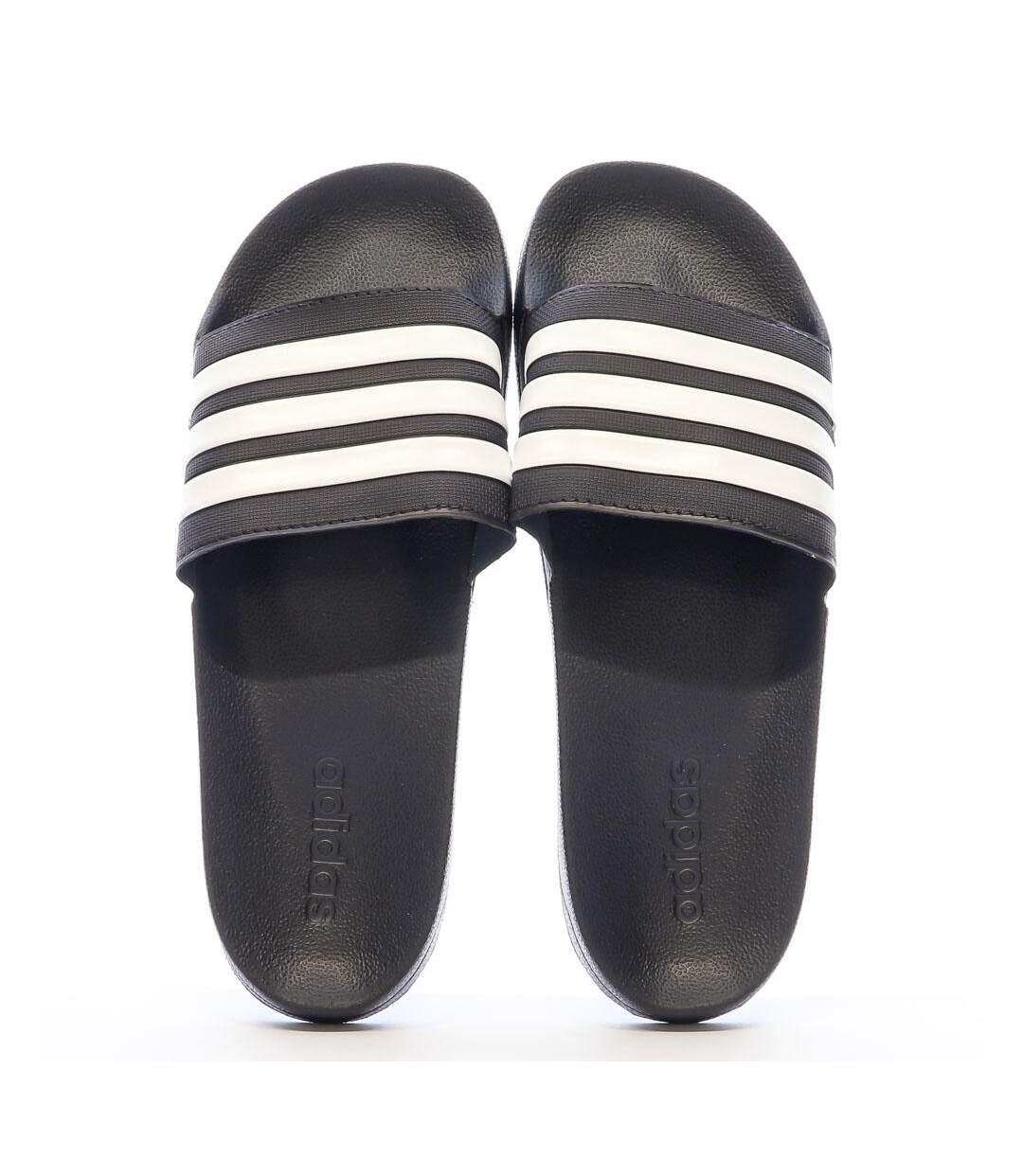 Claquettes Noires/Blanches Homme Adidas Adilette Shower - 40.5-3