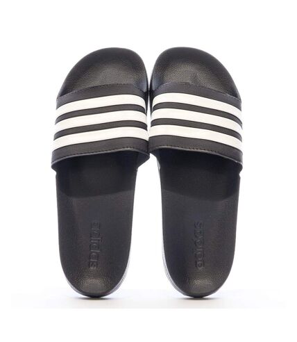 Claquettes Noires/Blanches Homme Adidas Adilette Shower - 42