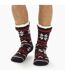 Lot de 2 chaussettes pantoufles en tricot Fairisle pour hommes avec Sherpa-5