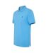 Mens Embroidered Logo Polo Shirt Parisian Blue Original Penguin-4