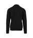 Mens Plain Bomber Jacket Black Urban Classics-2