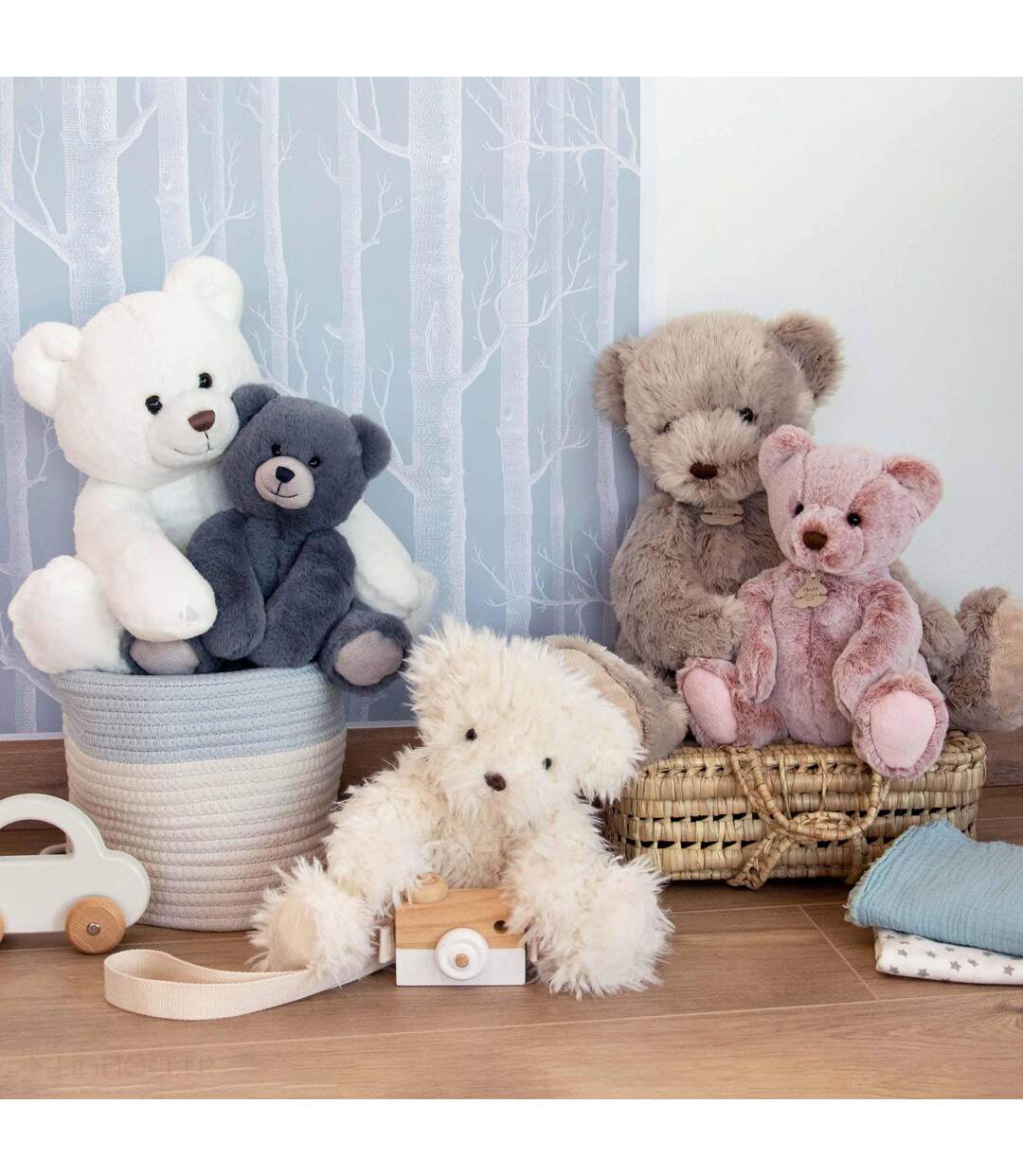 Peluche ours polyester collection OSCAR-4