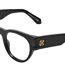 Lunettes De Soleil Motif/style Logo Doré Style Adulte Taille Unique Noir Off-White-4