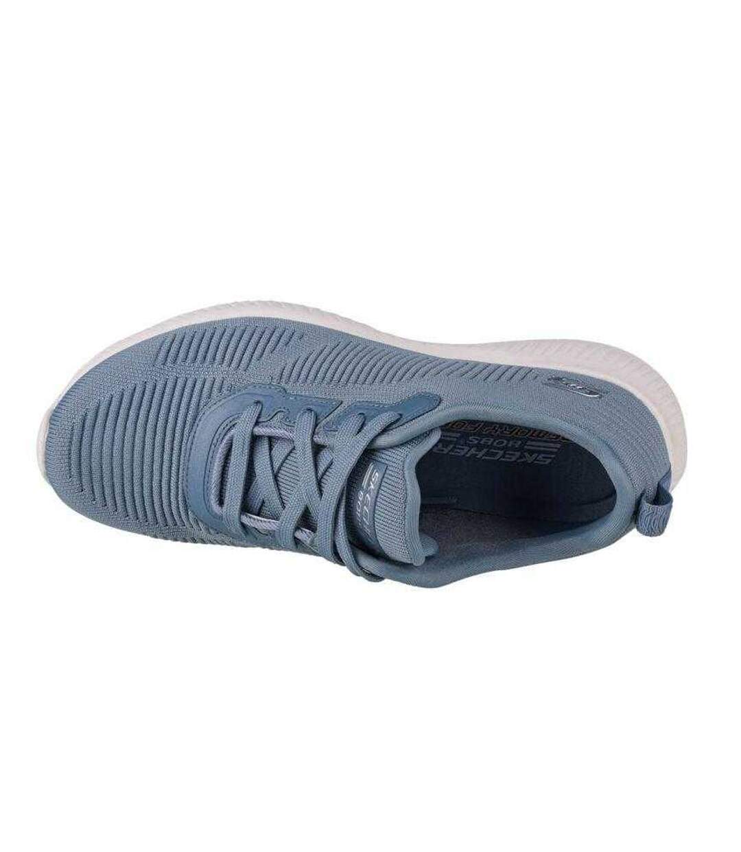 Chaussures Bobs Sport Squad Tough Talk Femme Bleu Skechers-3