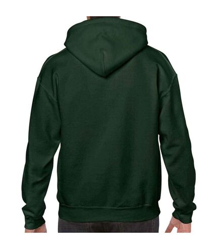 Unisex adult heavy blend hoodie forest green Gildan