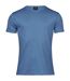 T-shirt Interlock Hommes Bleu Océan Tee Jays-1