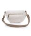 Isotoner banane femme sherpa kaki avec bandoulière ajustable-3