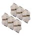 6 Pairs Ladies Short Alpaca Wool Moisture Wicking Socks-2