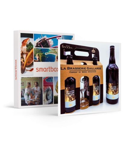 Coffret de bières à déguster à domicile - SMARTBOX - Coffret Cadeau Gastronomie