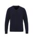 Premier Mens Essential Acrylic V Neck Sweatshirt (Navy)