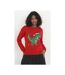 Brave Soul Unisex Adult Christmas Dinosaur Sweater ()