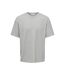 T-shirt Gris Homme Only & Sons Waffle - L