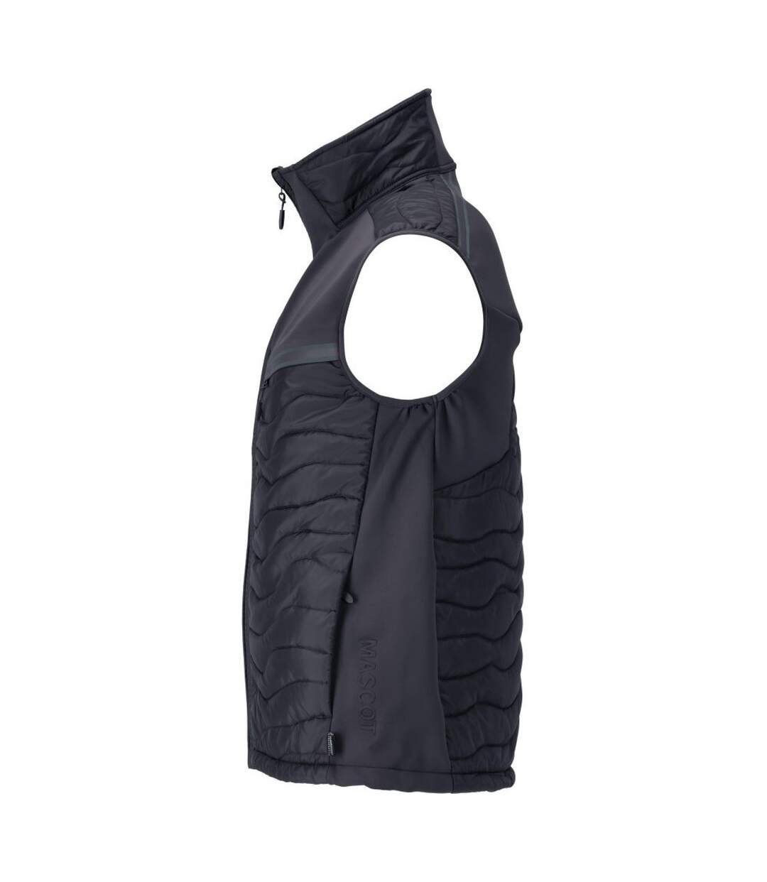 Womens/ladies Customised Cli Thermal Gilet Dark Navy Mascot-3