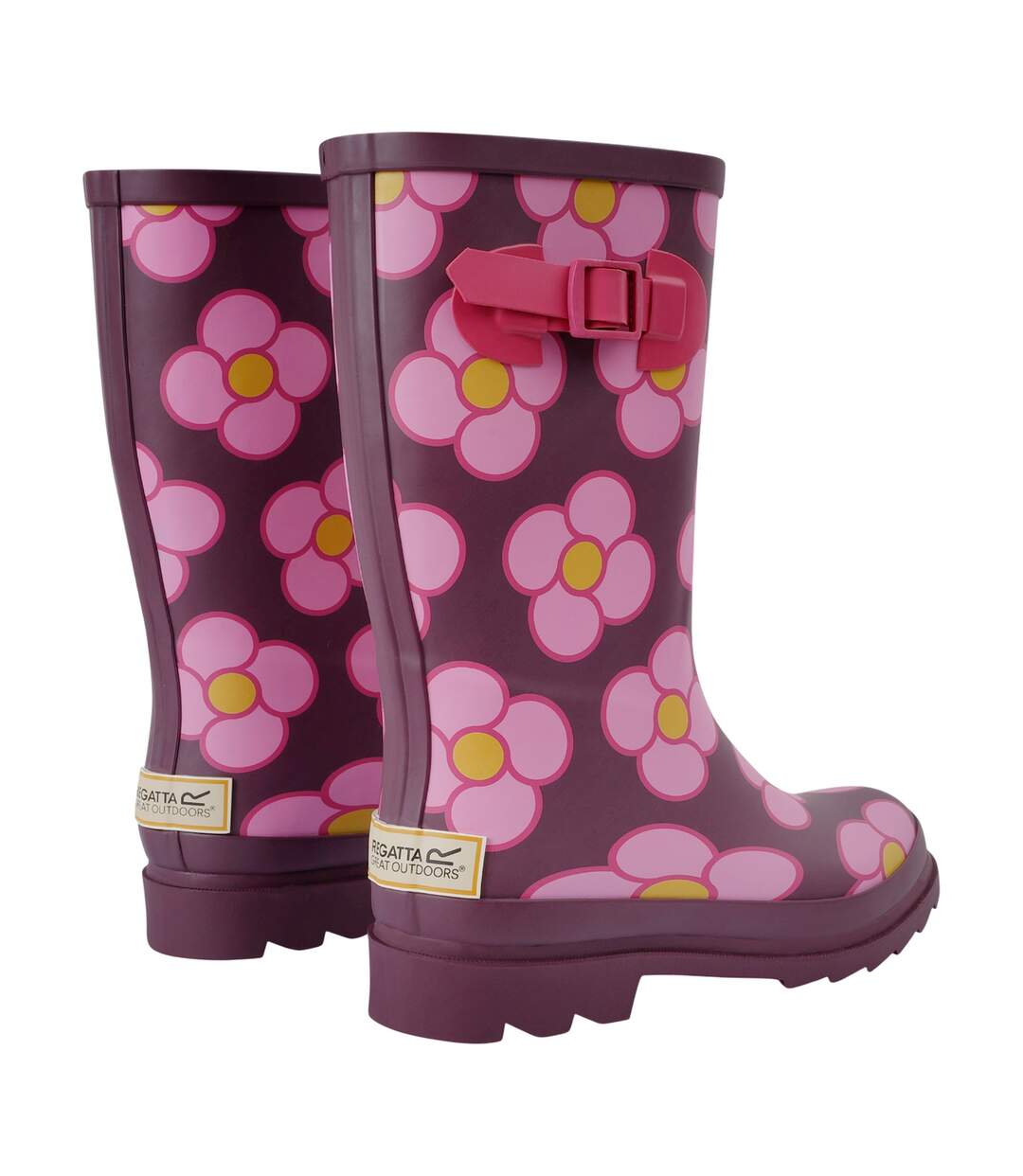 Bottes de pluie orla kiely femme rose Regatta-2