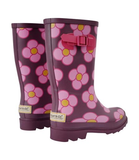Bottes de pluie orla kiely femme rose Regatta