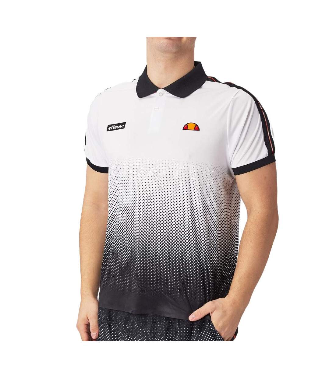 Polo Blanc Homme Ellesse Level - S-1