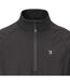Mens Kala Quarter Zip Jacket Black Farah-4