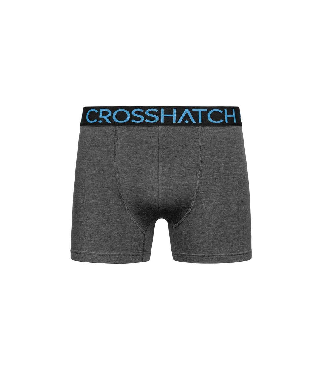 Boxers Knighting Homme Noir Bleu Crosshatch-3
