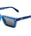 Mens Tyler Square Sunglasses One Size Blue Dark Grey Off-White-3